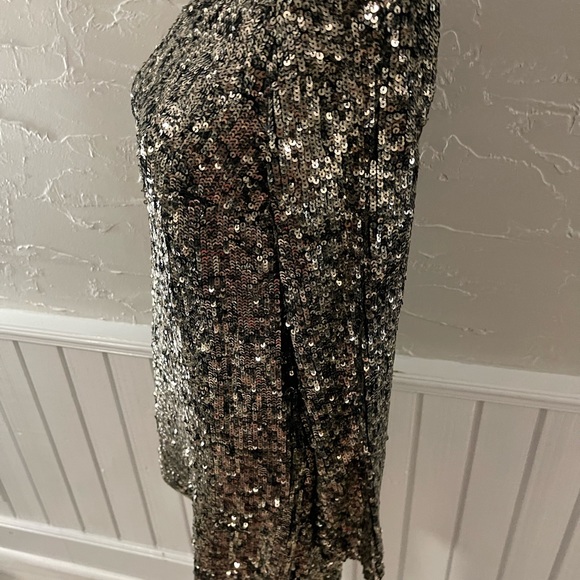 Free people tarnished gold sequined tunic - Picture 4 of 8